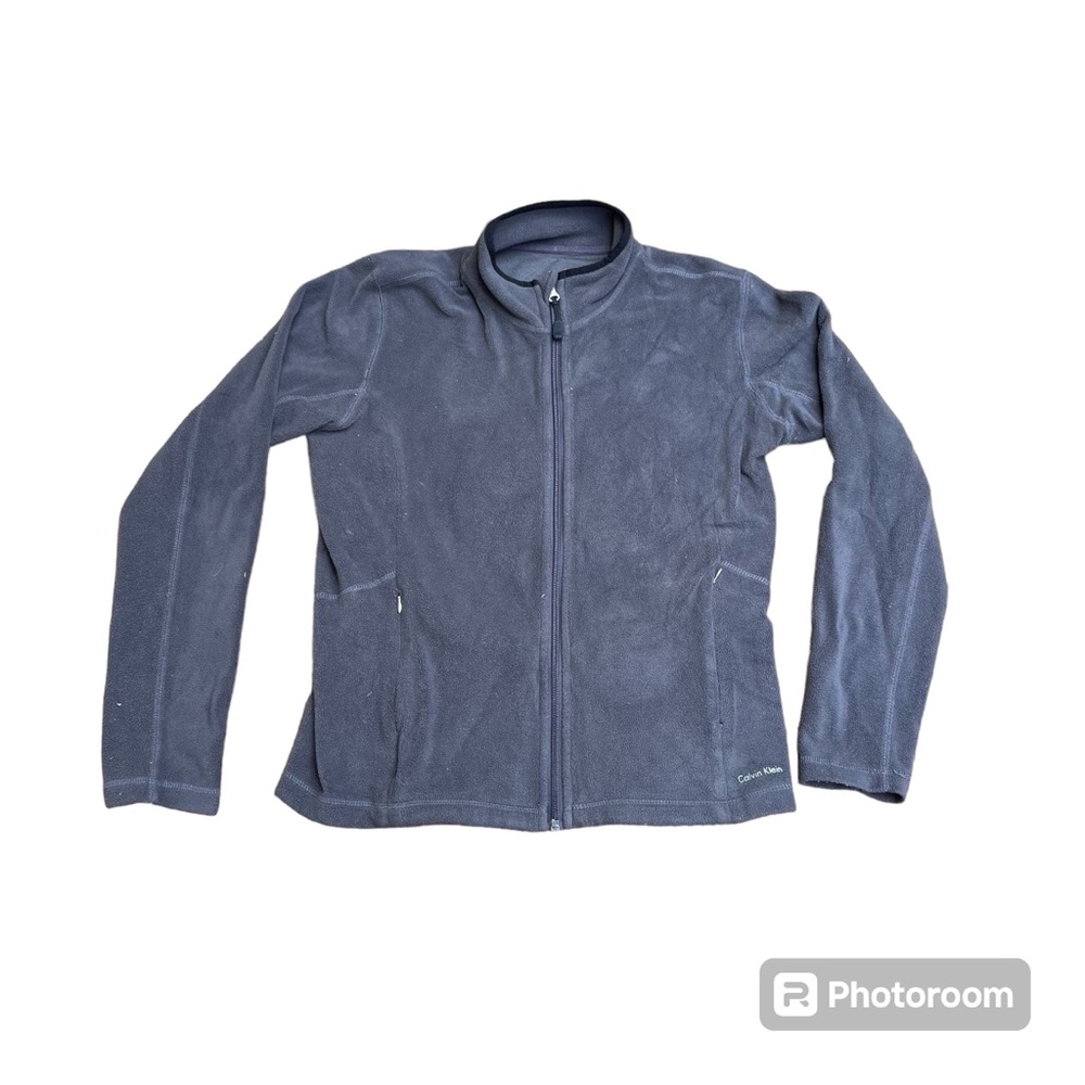 Calvin Klein Woman’s Gray Medium Fleece Jacket